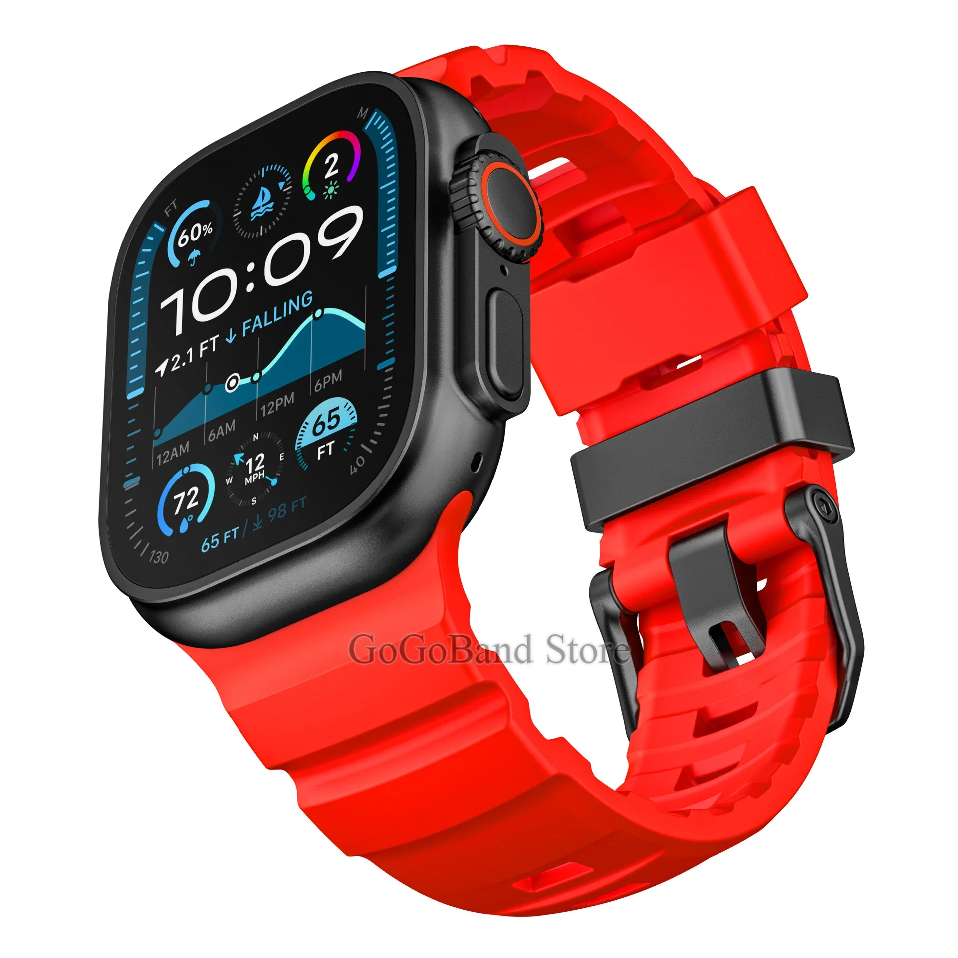 Enhanced Silicone Sports Strap