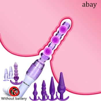 Vibrator Dildos Anal Beads Butt Plug Vibrator Sex Toys for Women Men Couples Adult Toy Jelly Vibrator Stick Vaginal Supplier Vibrator Dildos Anal Beads Butt Plug Vibrator Sex Toys for Women Men Couples Adult Toy Jelly