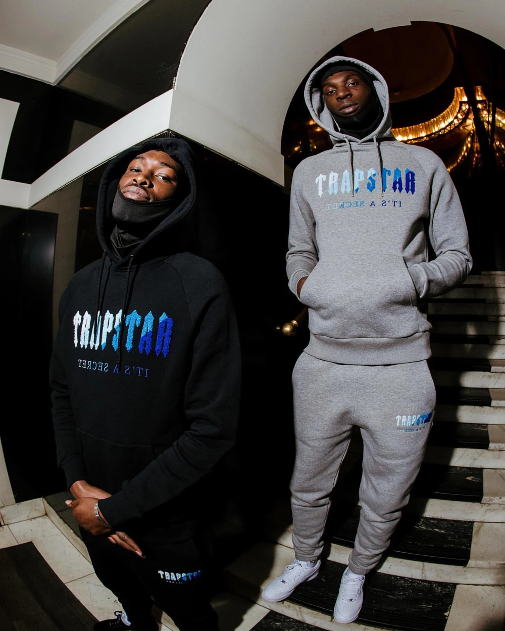 Trapstar London Hoodie Men Woman White Blue Towel Embroidery Letter  Pullover High Quality Fleece Grey Hooded Thick Sweatshirts - AliExpress