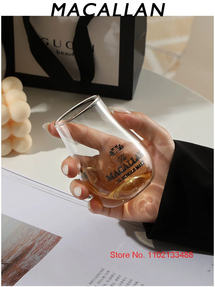 290ml Clear Single Malt Whiskey Tasting Glass Old Fashioned Scotland Wine Tumbler Whisky Copita Nosing Cup