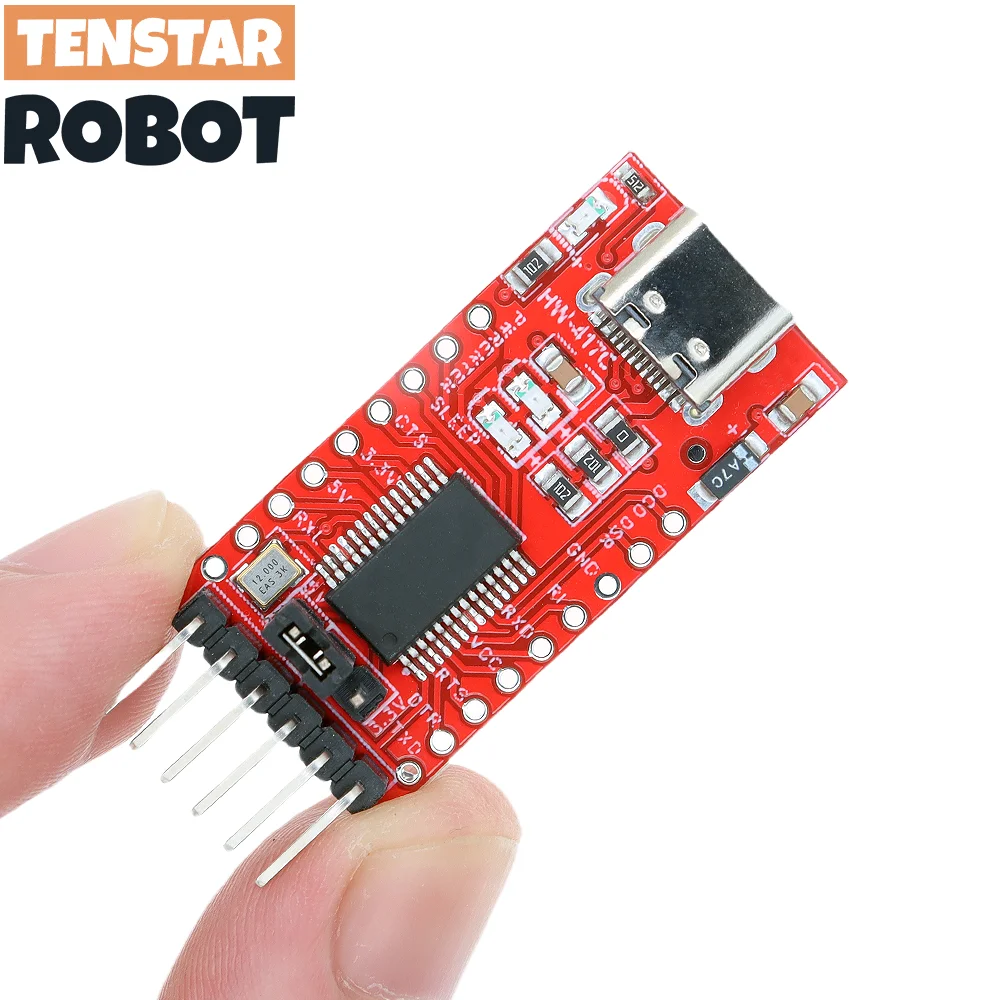 2pcs FT232RL Type-C USB 3.3V 5.5V to TTL Serial Adapter Module FT232 USB TO TTL 232 For Pro Mini
