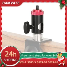 

CAMVATE Light Stand Head (16mm ) With 1/4"-20 Thread Screw Mount For Camera Monitor/ Flashlight/Magic arm/ LCD light Supporting