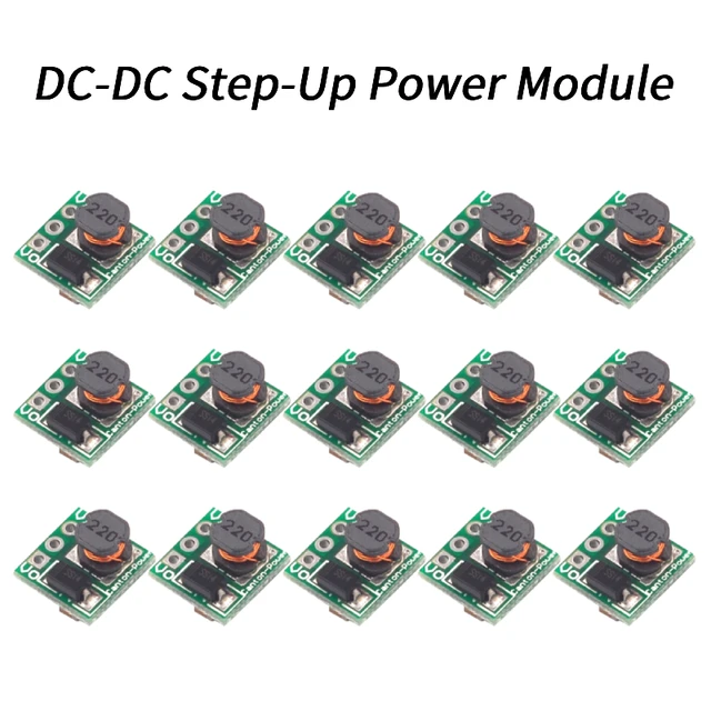 DC-DC Step Up Power Module Output Voltage 5V DC to DC Boost Converter 1.5V  1.8V 2.5V 3V 3.3V 3.7V 4.2V to 5V Regulator Voltage Boost Converter Board