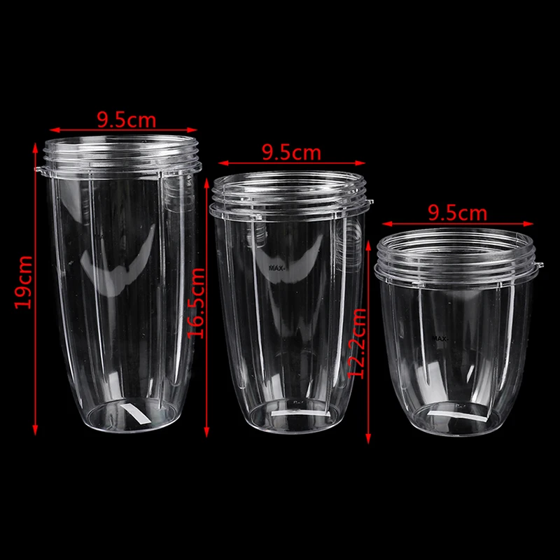 Fruit juicer Cup Mug Clear Replacement For NutriBullet 18OZ 24OZ 32OZ