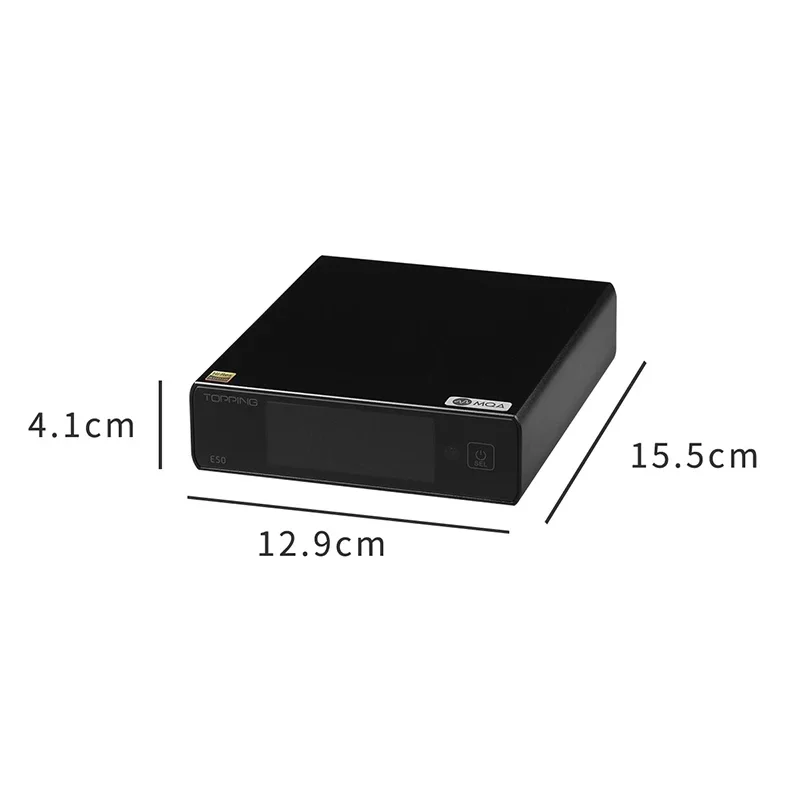 TOPPING E50 MQA DAC Decoder ES9068AS chip PCM 32Bit/768kHz DSD512 with Remote Control Best Partner for L50