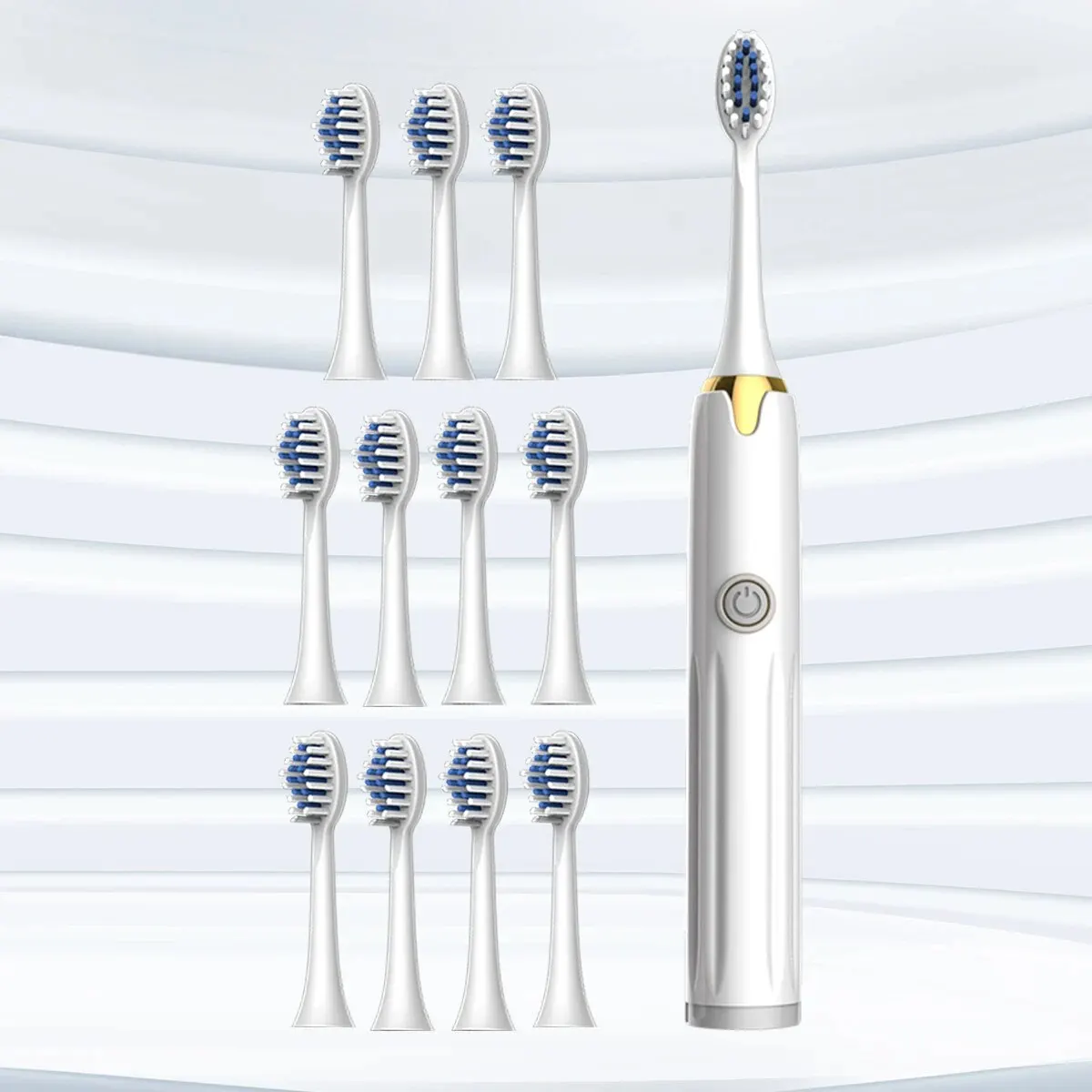 Adult Electric Toothbrush B1 Smart Brushing IPX7 Waterproof Replaceable Brush Head adult electric toothbrush