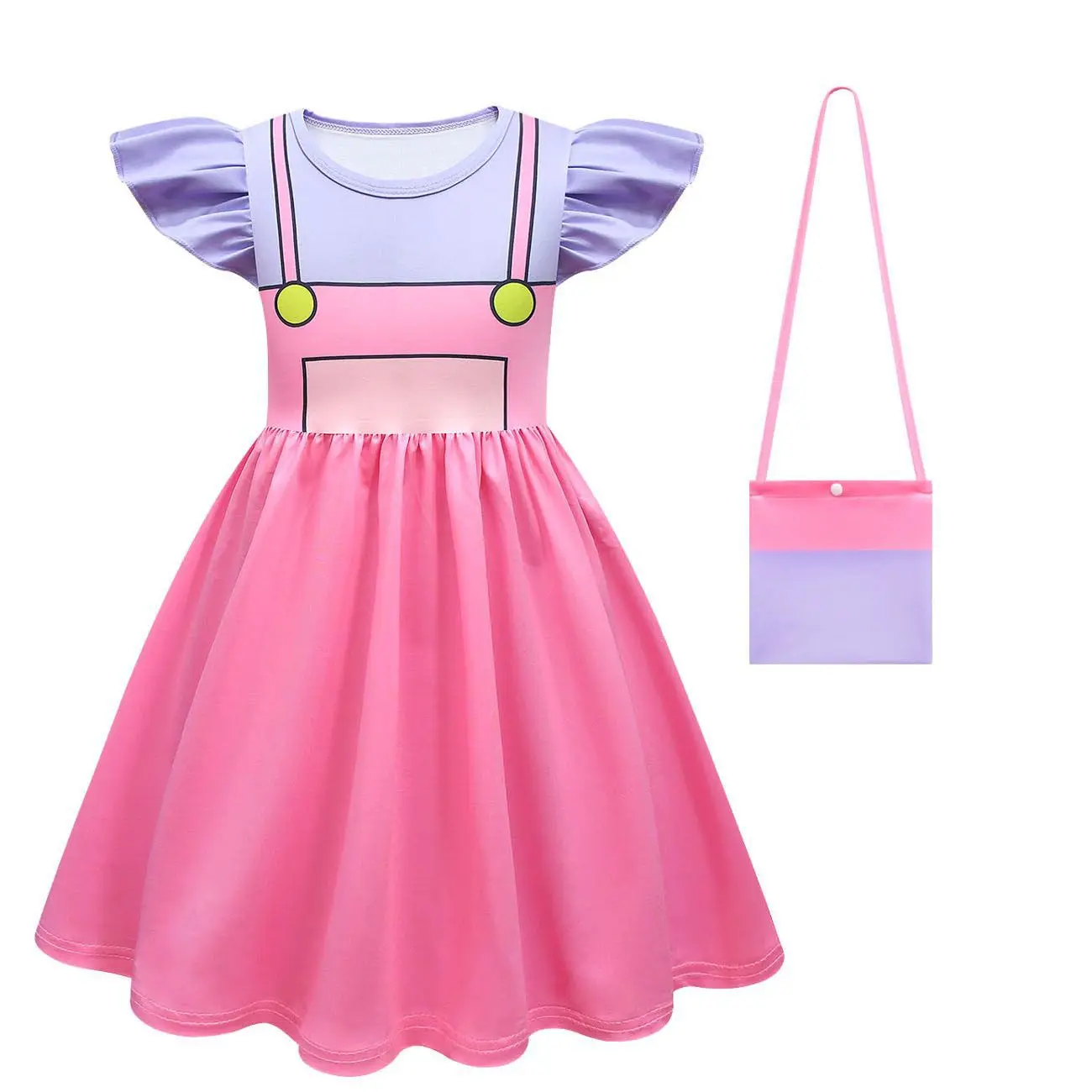 thumbnail image 1 of Nueva película The Amazing Digital Circus, disfraz de cosplay para niños, vestido de princesa para niñas, ropa de dibujos animados para niños, ropa de Halloween, 1 of 5