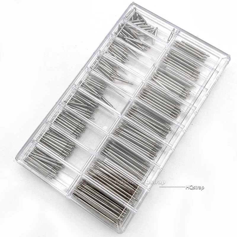 Deluxe Stainless Steel Watch Spring Bar and Pin Set - 360pcs Variety Pack