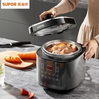 Electric Pressure Cooker Household Full-automatic Intelligent Reservation Double-bile Pressure Cooker Multi-function Rice Cooker 1