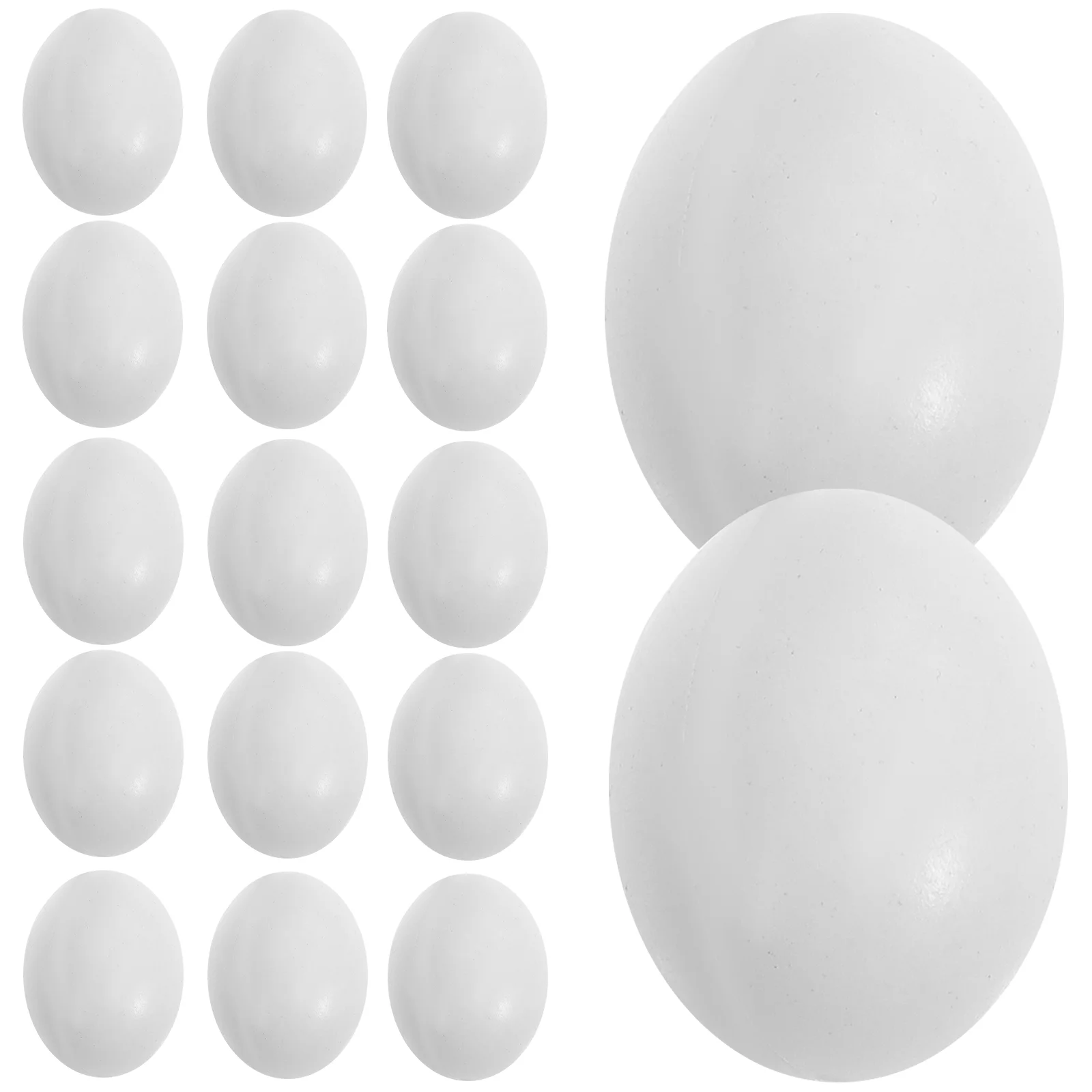 

10pcs Lifelike Simulation Bird Egg Bird Laying Egg Prop Bird Breeding Tool