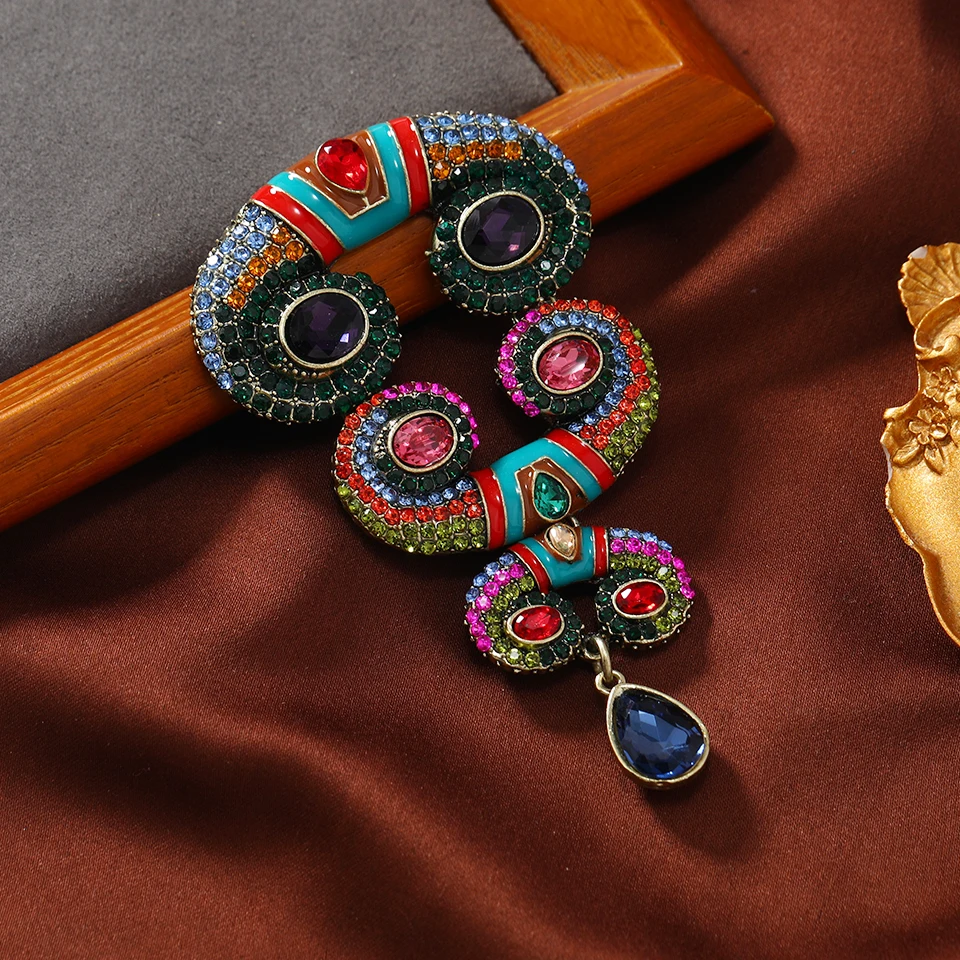 

Muylinda винтажные эксклюзивные искусственные банкетные броши и булавки с рисунком Ox Horn аксессуары для одежды