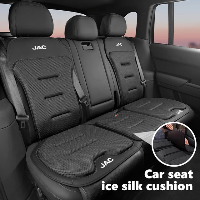 Car Seat Booster Cushion Leather Backrest Seat Cover Accessories For JAC S2 J3 Board JS2 S3 JS3 J2 S5 T8 Refine J5 J6 J7 J4 1