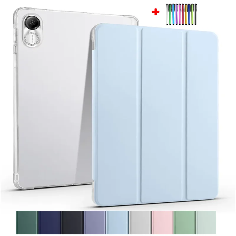 Premium PU Leather Protective Flip Cover Case with Pen Holder
