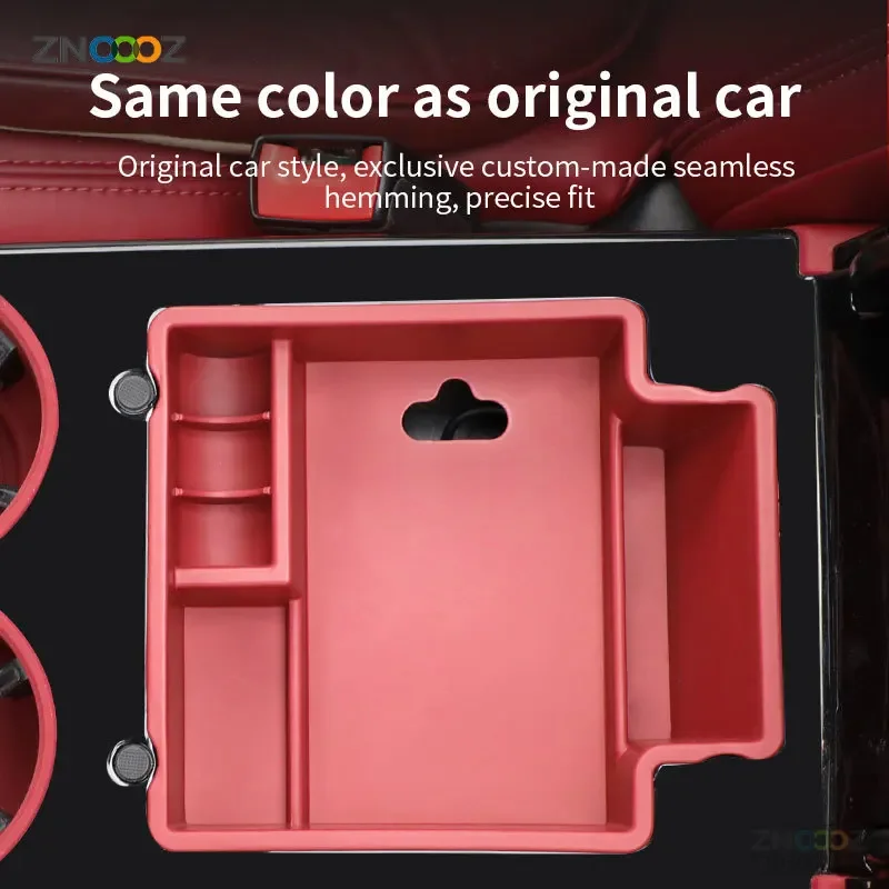 Boîte De Rangement Pour Accoudoir Central Porsche Cayenne 2011-2017 – Organisateur De Siège Avant - 4