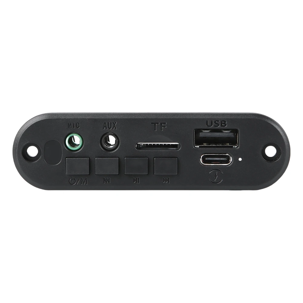 차량용 FM 라디오 모듈, TF AUX USB 레코드, 3.7V, 6W 앰프, DIY MP3 플레이어, 3.5mm 마이크, 블루투스 호환 MP3 WMA 오디오 보드