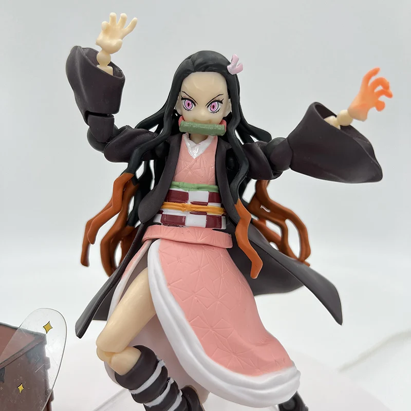 Action Figure Nezuko Chan - Demon Slayer - Articulado Figma