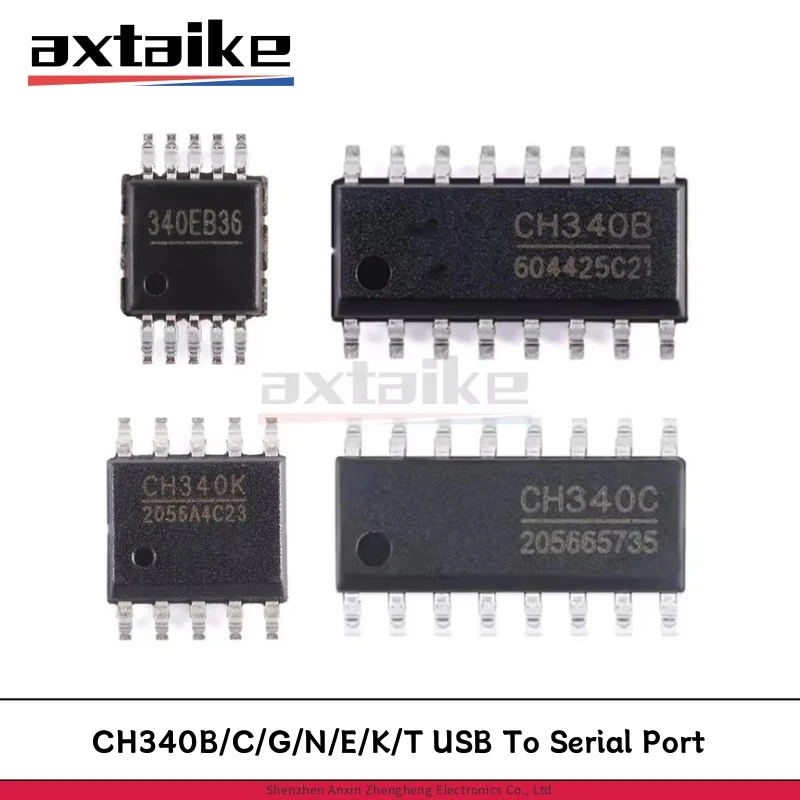10PCS CH340 CH340B CH340C CH340G SOP-16 CH340N SOP8 CH340E MSOP10 ...