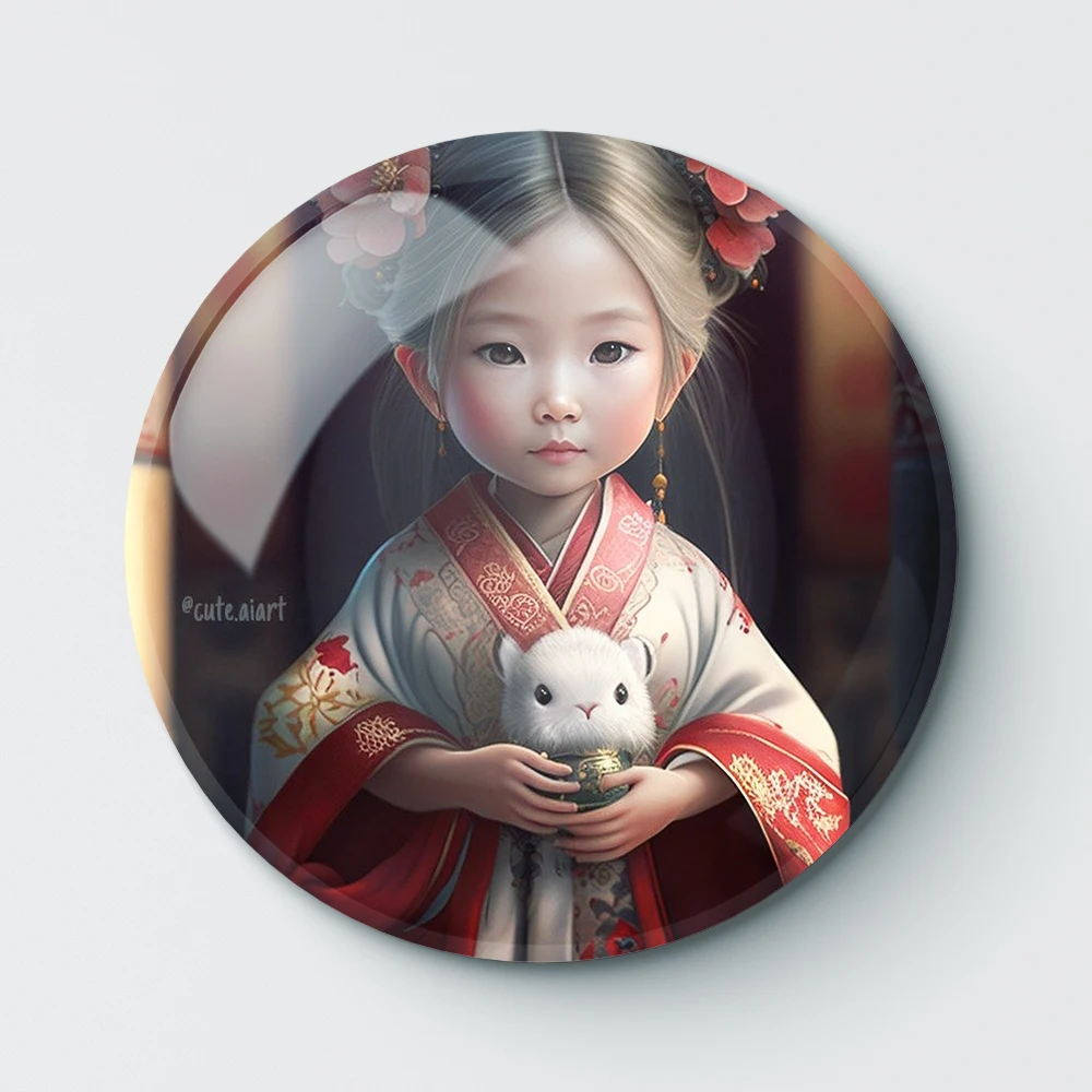 

Милые Броши на пуговицы AI 031, булавка, ювелирный аксессуар, индивидуальная брошь, модные значки на лацкан