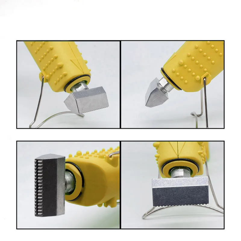 Large Width Diameter Nozzle 20mm 30mm 40mm Special Hot Melt Glue Gun Nozzle Aluminium Nozzles for Glue Gun with Wrench