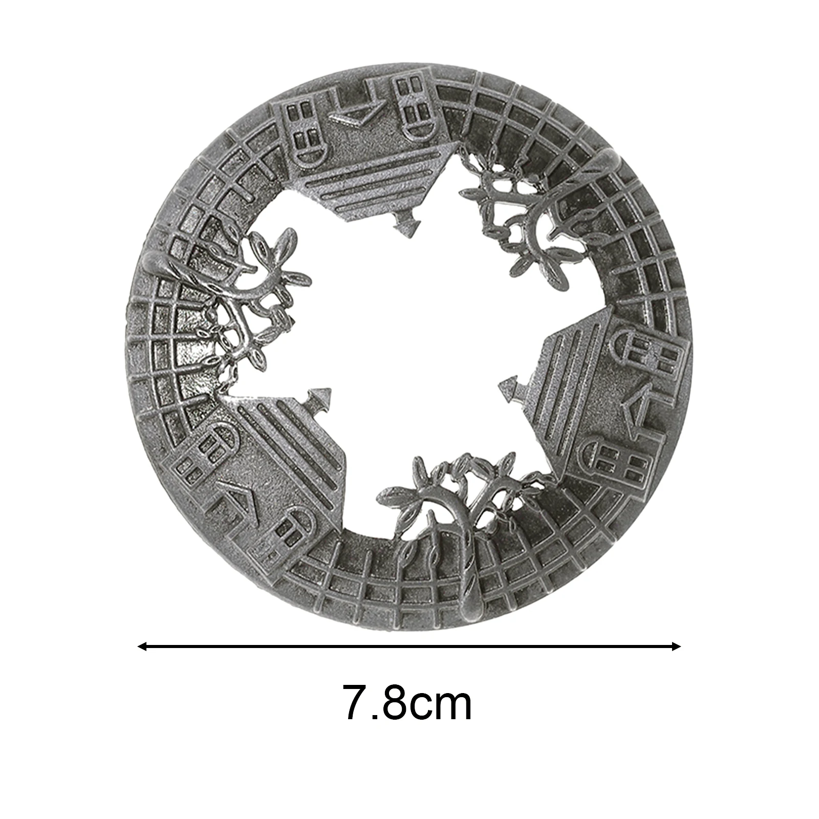 Candle Topper Alloy Decorative Professional Home Decoration Accessories Even Burning Jar Candle Lid Scented Candles Cover