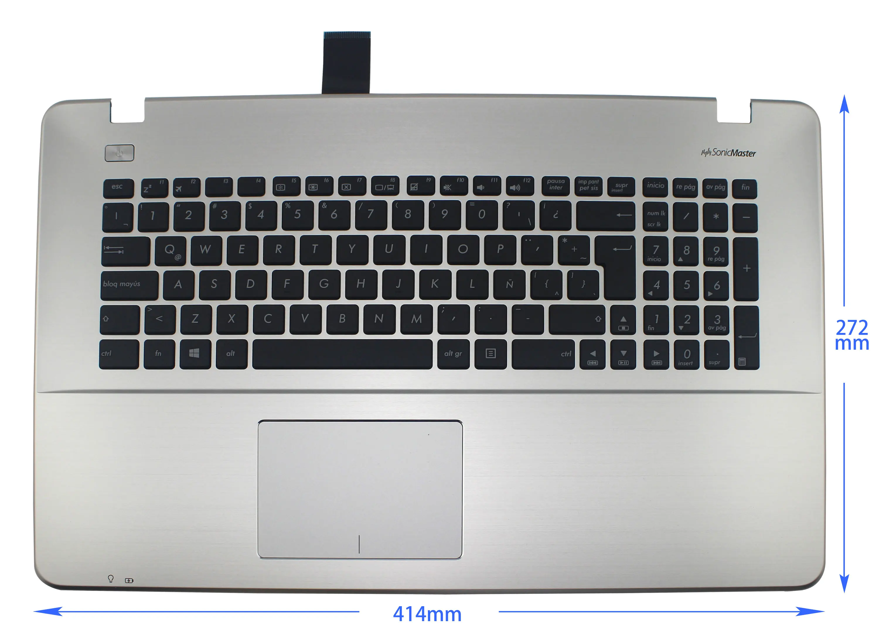 Клавиатура LARHON с испанской раскладкой для ASUS A751 A751SJ A751YI E751 E751JA | Компьютеры и офис