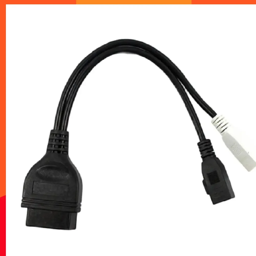 

For Audi 2x2 OBD OBD2 2P+2P to 16Pin Connector VAG COM Adapter For Audi 2P+2P to 16Pin Transfer Connector Free shipping