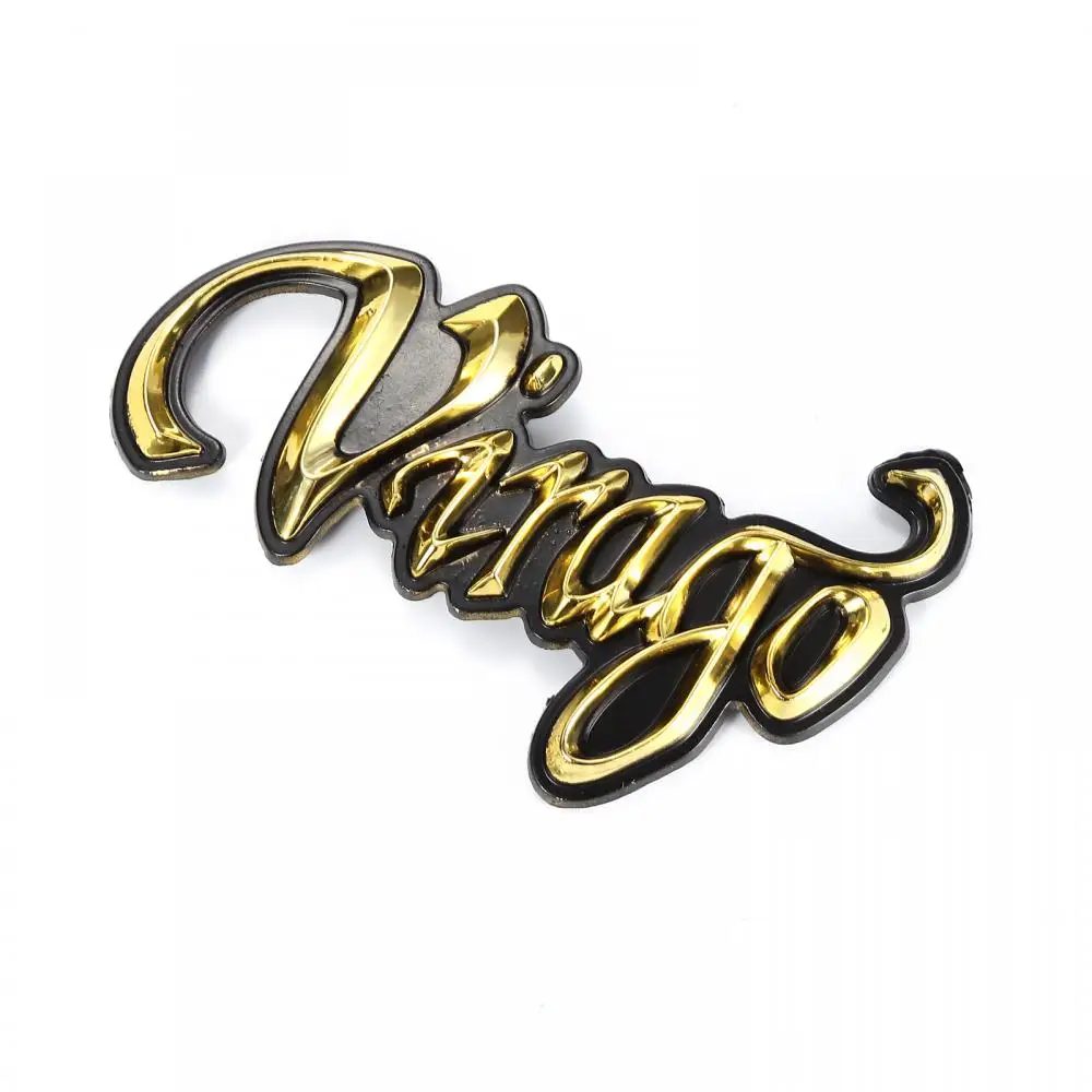

1~10PCS 1 Pair Gold Color Gas Tank Sticker for YAMAHA VIRAGO XV125 250 400 535 700 Motorcycle Emblem Decoration Decals