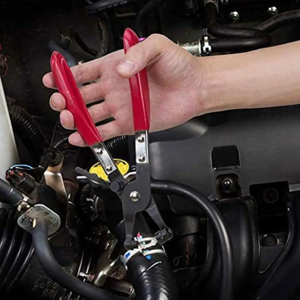 

Hose Clamp Pliers Car Water Pipe Removal Tool for Fuel Coolant Hose Pipe Clips Thicker Handle Enhance Strength Comfort B5O6
