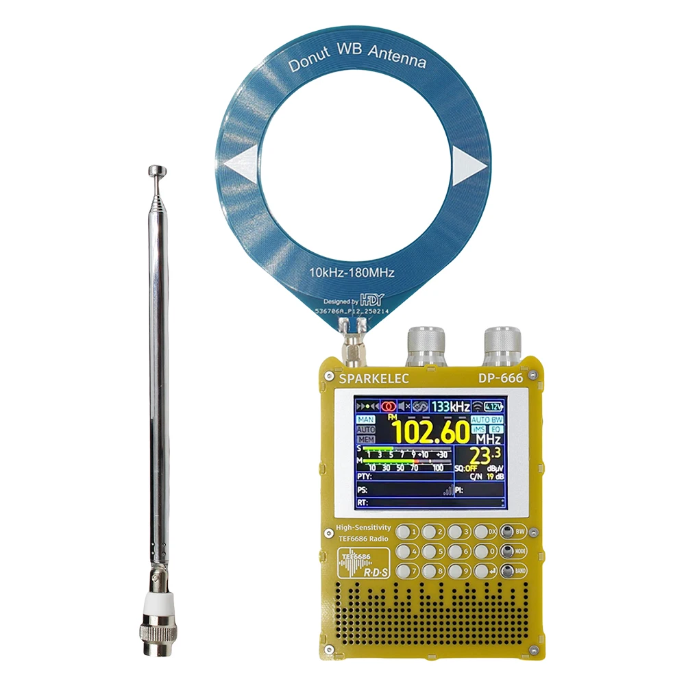 thumbnail image 2 of DP-666 TEF6686 High Sensitivity Radio – Hangzhou Minghong Electronic Technology Co., Ltd 2 of 12