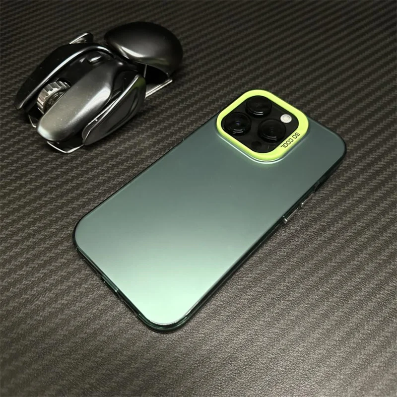 Laser Metallic Aurora Matte Clear Case For iPhone 11 12 13 14 15 Plus Pro Max XR XS X Hard Shockproof Bumper Cover Gift_voghion.com