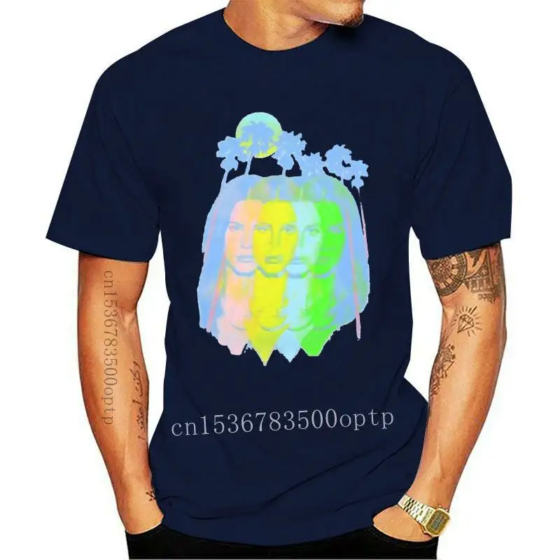 

Новинка, летняя голубая футболка 2021 от Lana Del Rey Endless, LDR Merch Soft 2021
