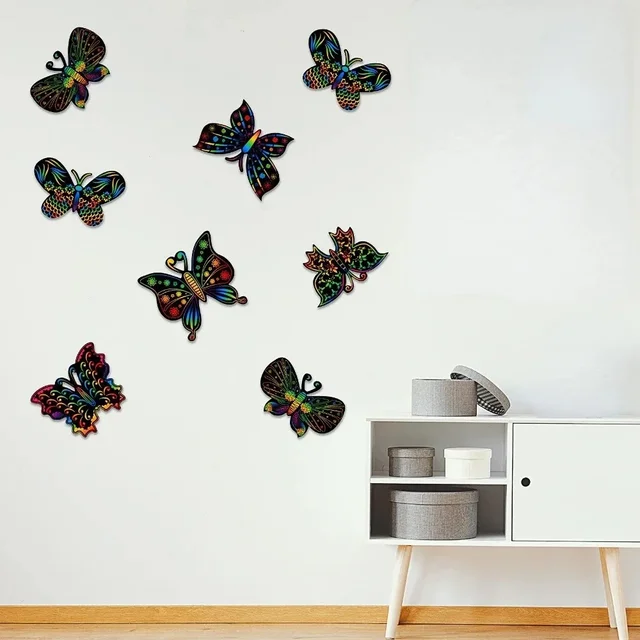 Magic Scratch Art Butterfly 3