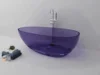 1600x800x540mm New Design Resin Freestanding Bathtub Online Celebrity Colored Transparent Muti-Sized Tub RS1005A 3