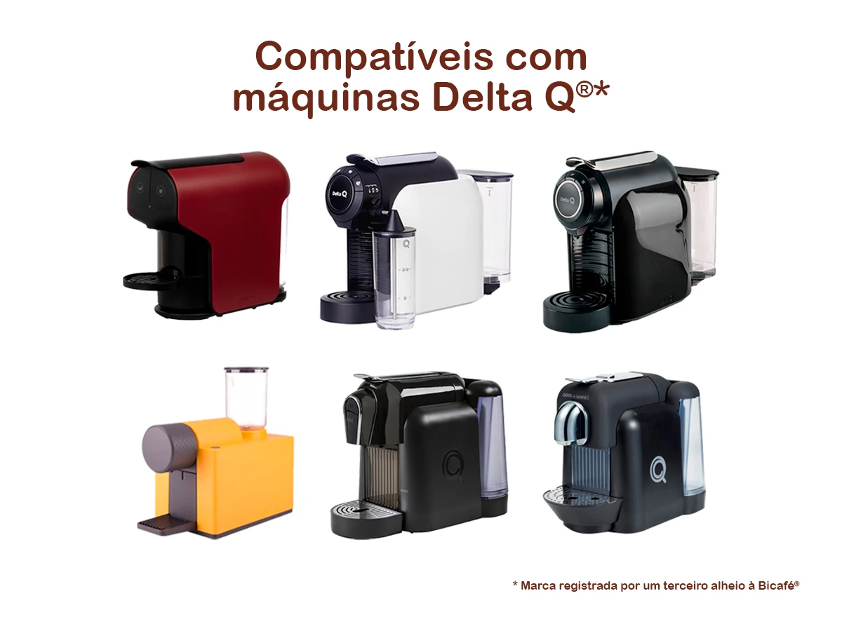 Kit Cápsulas Café para Máquinas Bicafé, Máquinas P/Delta, 40