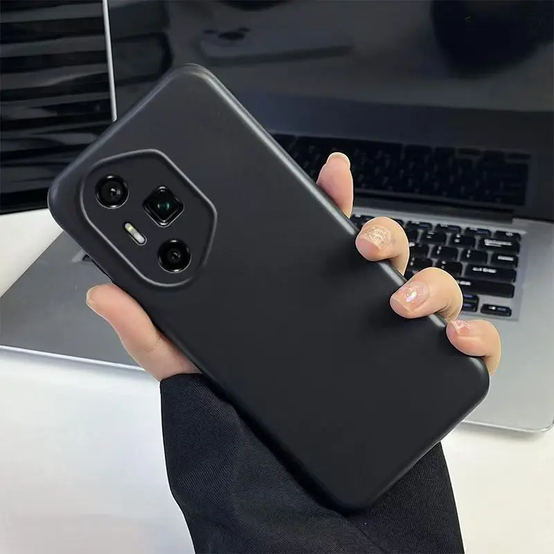 Luxury White Matte Soft Case - Ultra-Thin Full Cover with Fine Hole Design