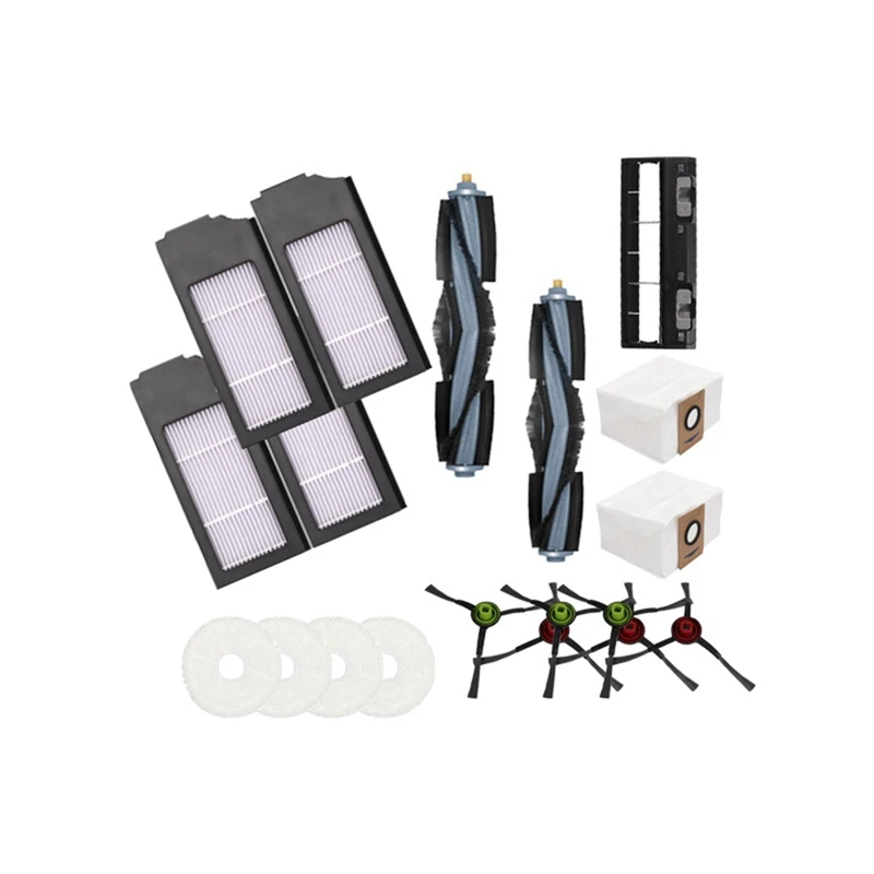 Promotion!19 Pcs For Cobos Sweeping Robot Accessories X1 Mop Wiper Main Brush Side Cover Plate | Бытовая техника