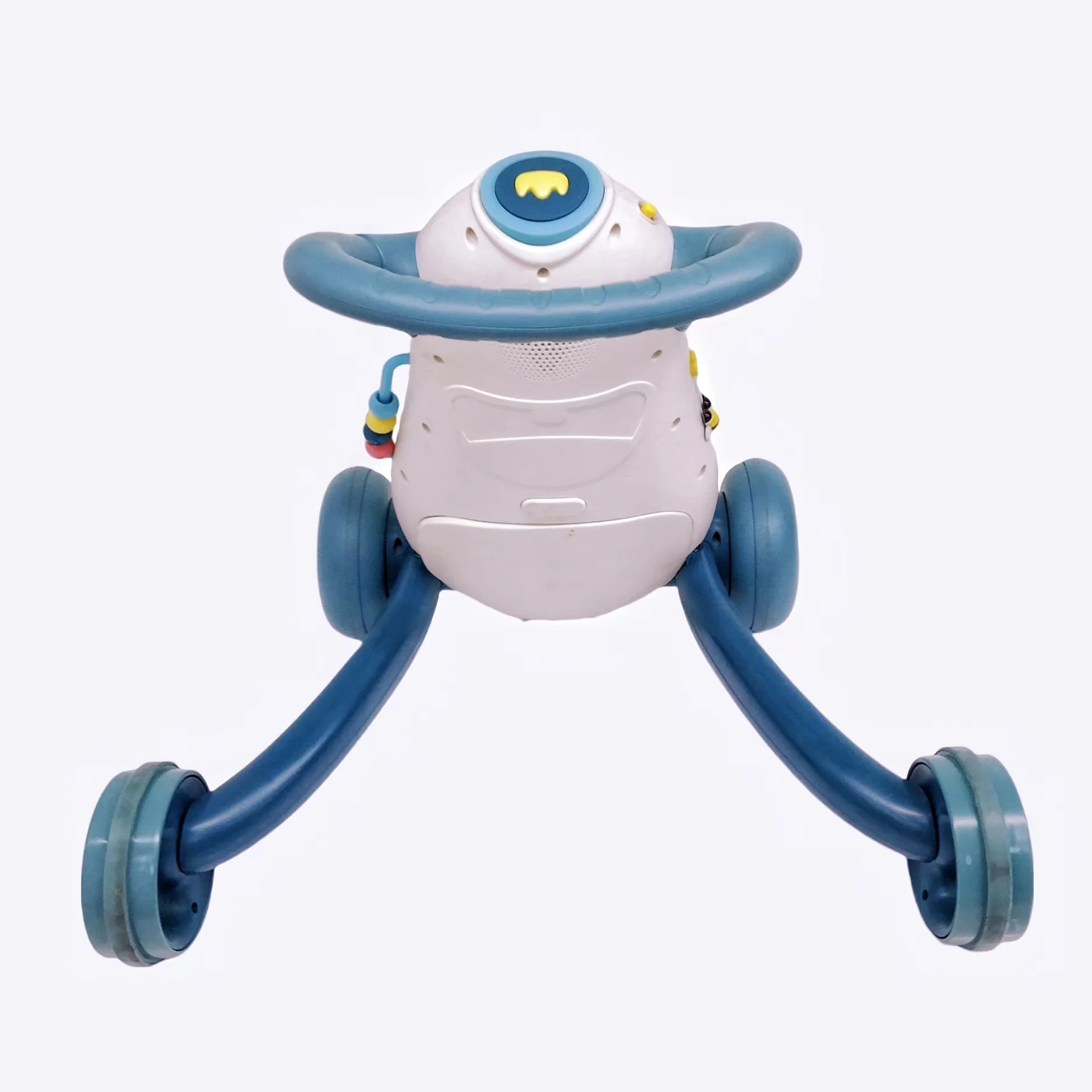  핸드 카트 다기능 워킹 카, 나만의 전등 음악 지참, 속도 조절 가능, 걷는  핸드 카트