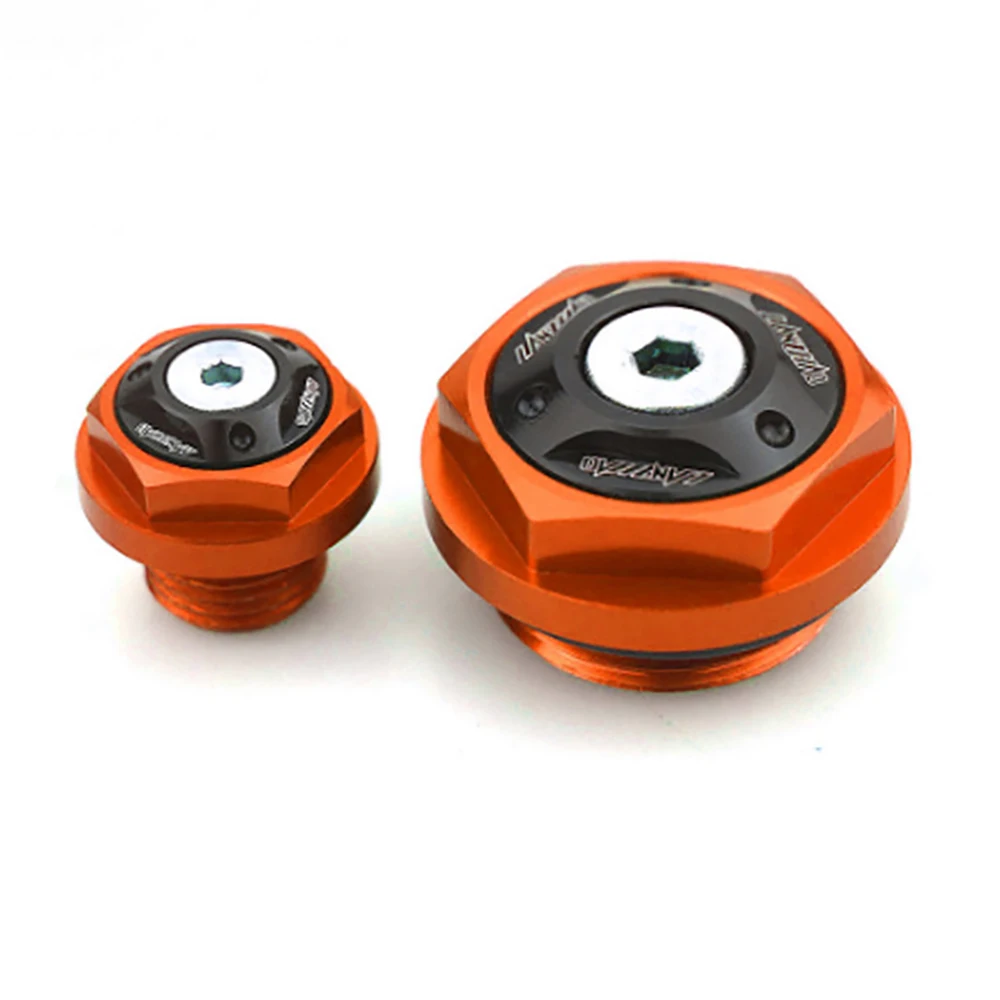 

Motorcycle CNC Aluminum Engine Filler Cover Screws Plug Decorated Cap For Suzuki GSX250R 600 SV650 150 300 750 GW250 Accesso