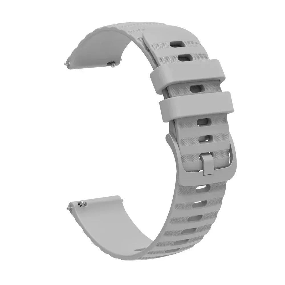 Premium Silicone Strap - 20mm/22mm Fitness Smartwatch Bracelet Wristband