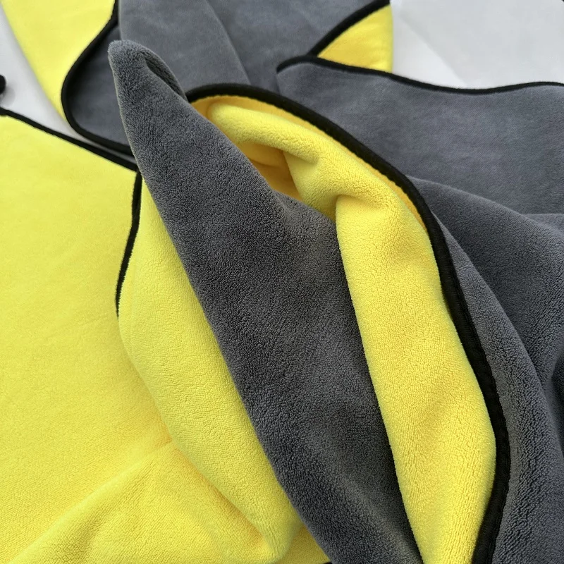 Microfiber Towel Thickened Truck Car Super Absorbent Car Wash Cleaning Drying Extra Large Size