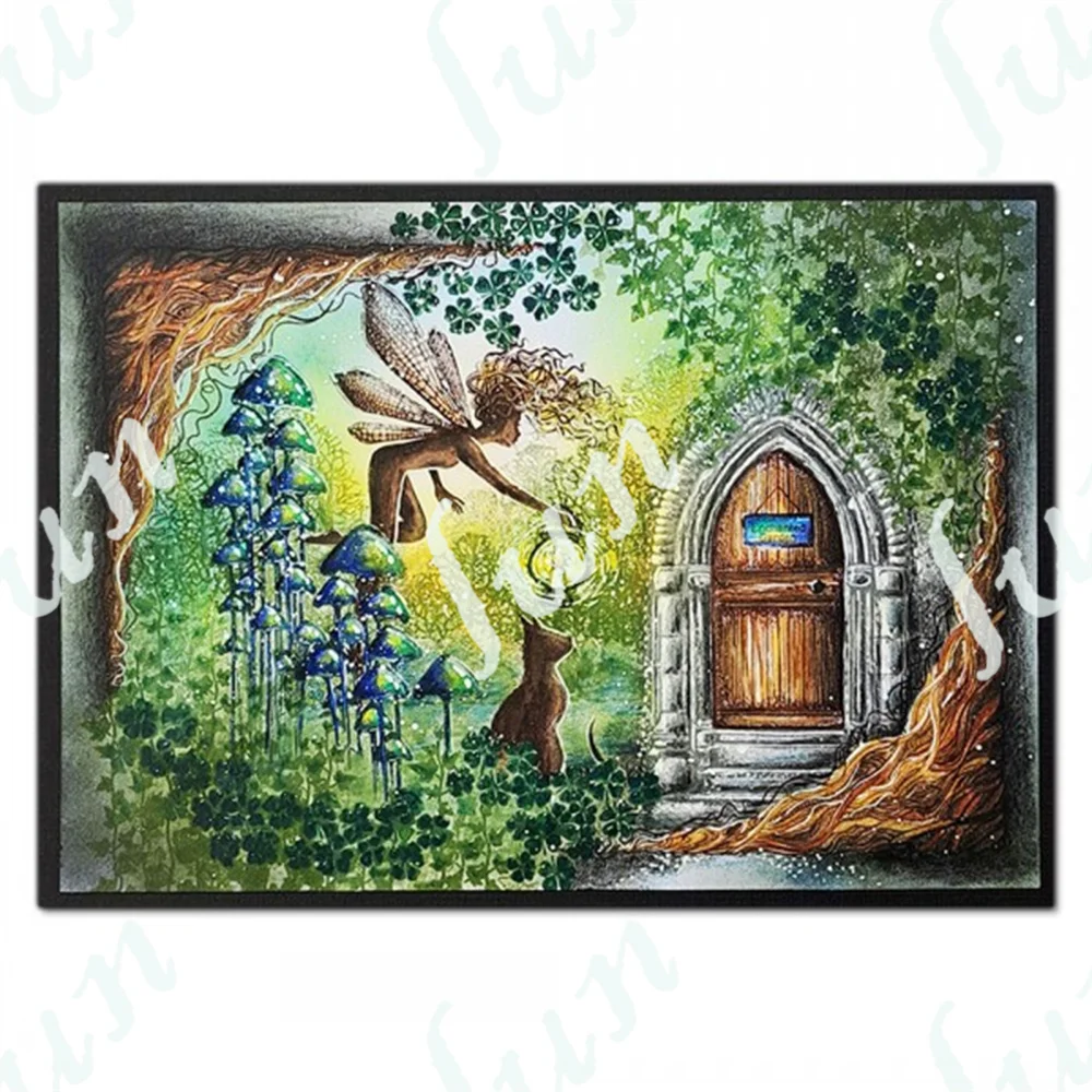 Description Picture 5 of itemSilicone Stamps Series the Forest Realm Bundle Mini Clear Wax Stamp Embossing Crafting Supplies Scrapbooking DIY Handmade