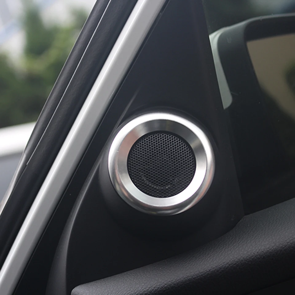 A Pillar Speaker Audio Horn Ring Cover Trim For Honda Civic