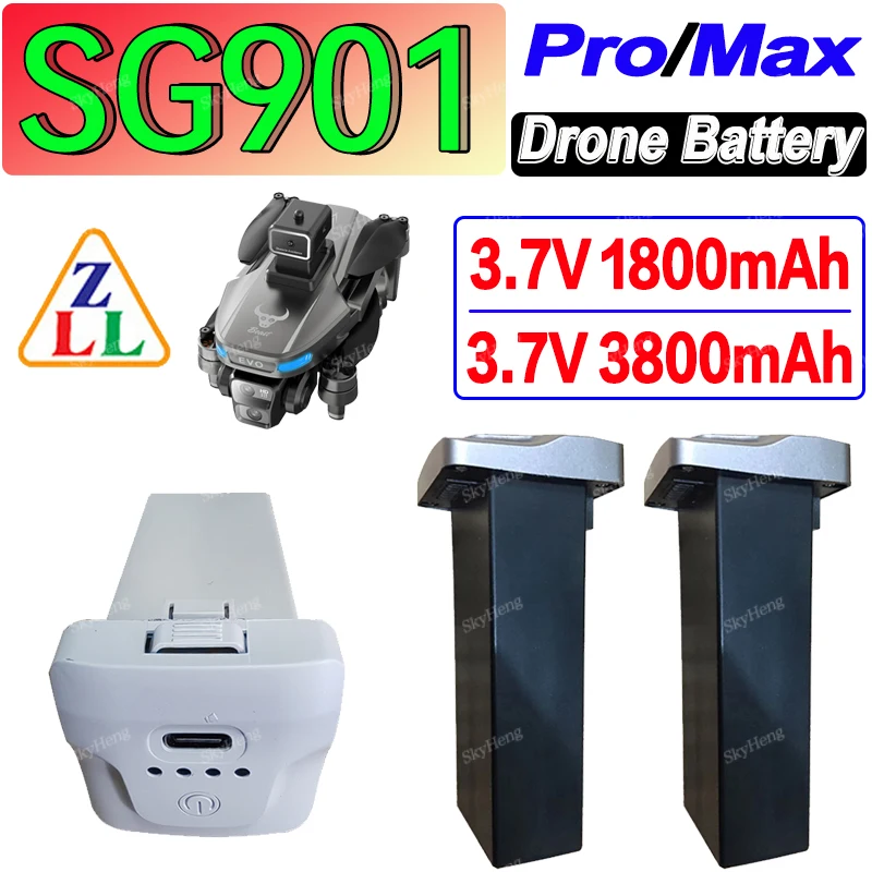 Drone PRO MAX 3800mAh 4B - Quadricoptère avec caméra HD pour adultes en vol stationnaire