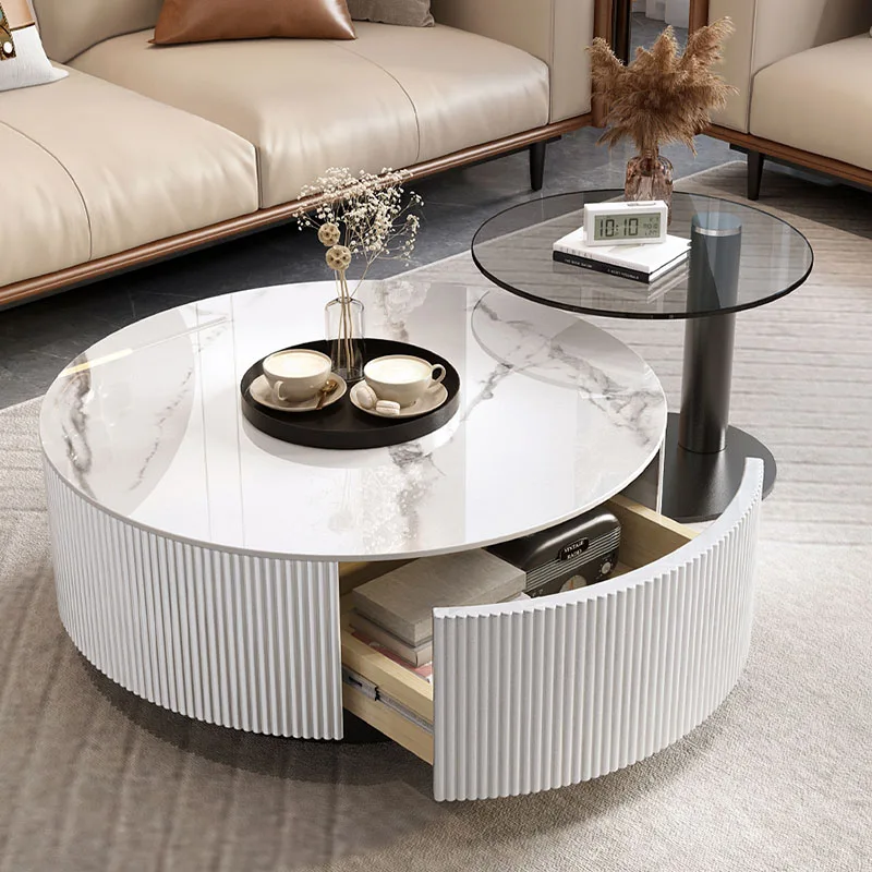 

Nordic Living Room Coffee Table Luxury Design Premium Glam Coffee Tables Minimalist Unique Koffietafels Home Accessories