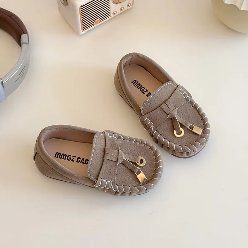Children Flats Slip On Lazy Loafers Girl Boy Shoes Spring Summer Daily girls shoes girls flats