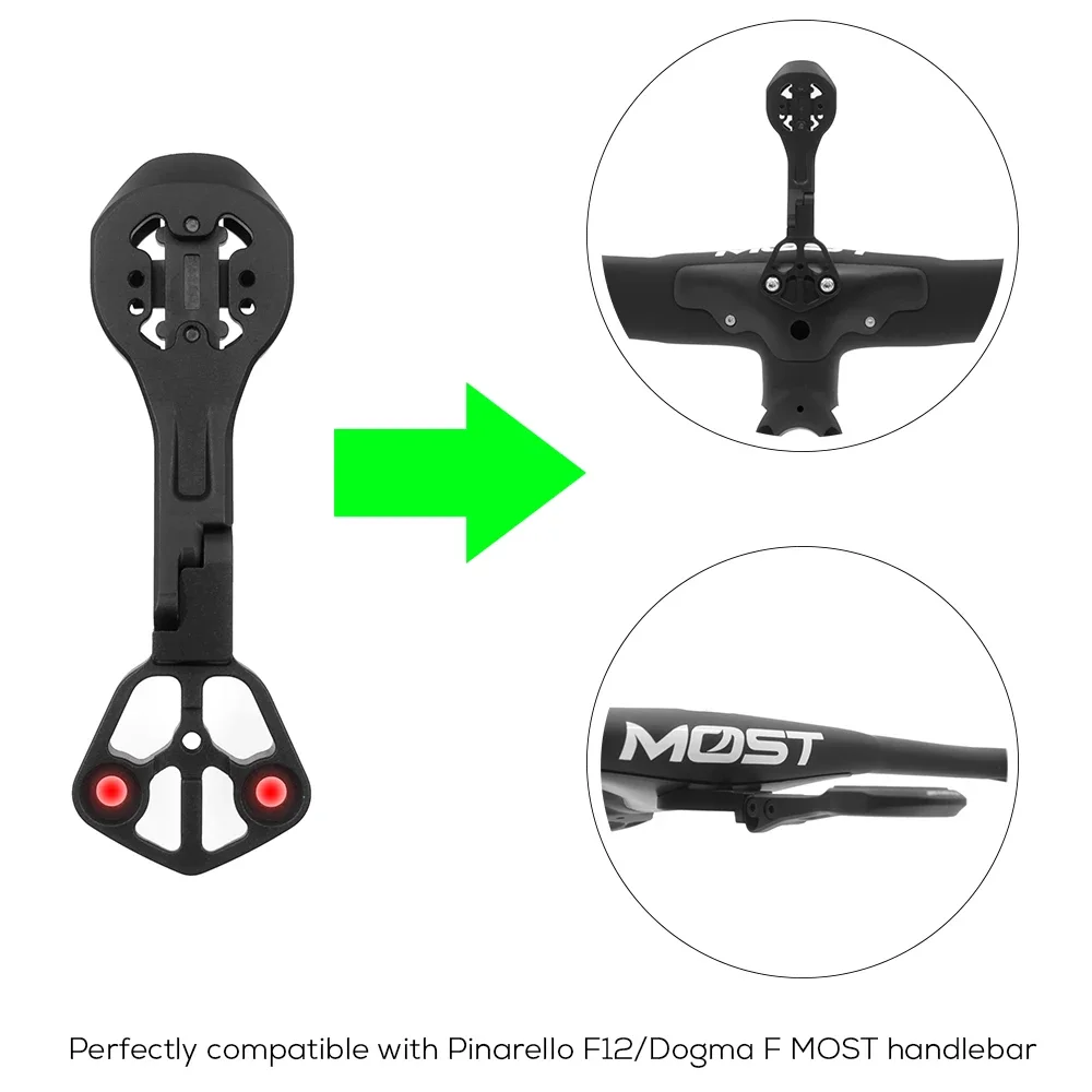 Für Pinarello F12 Dogma F MEIST Ultra Talon Lenker Computer Halterung Gopro Combo Halterung für Garmin Wahoo Bryton Gopro IGPSPORT – Detail 5