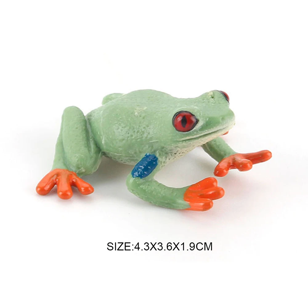 12 Pieces Mini Frog Figures Toys Plastic Lifelike Animal Model Gag Toys for  Kids Halloween Party Favors School Educational Toys - AliExpress