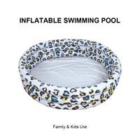 Piscine gonflable pour enfants à motif léopard, piscine extérieure, piscine intérieure, piscine à balles océaniques, piscine pour bébé, piscine en PVC 2