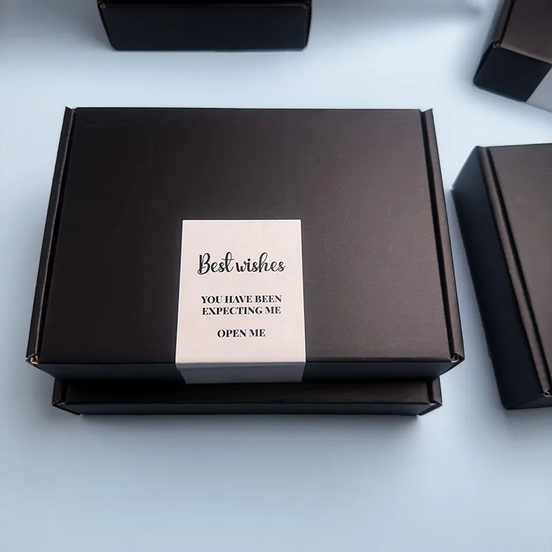 Black Corrugated Paper Box – Office Supplies Carton, Gift Packaging, Postal Express Shi... - SKU SPB17037 - UGI Packaging