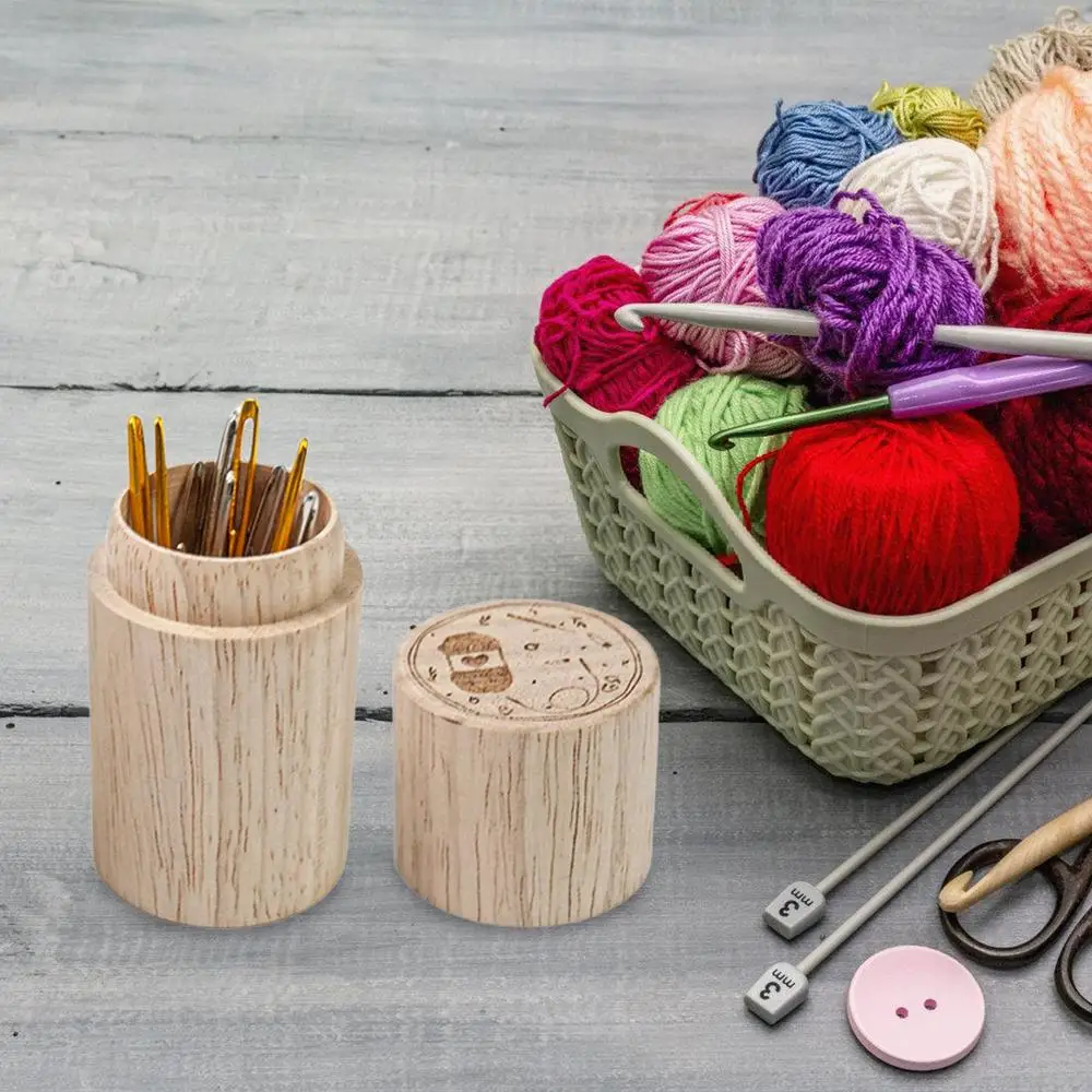 Knitting Sewing Needle Box Sewing Needle Storage Case Sweater Knitting